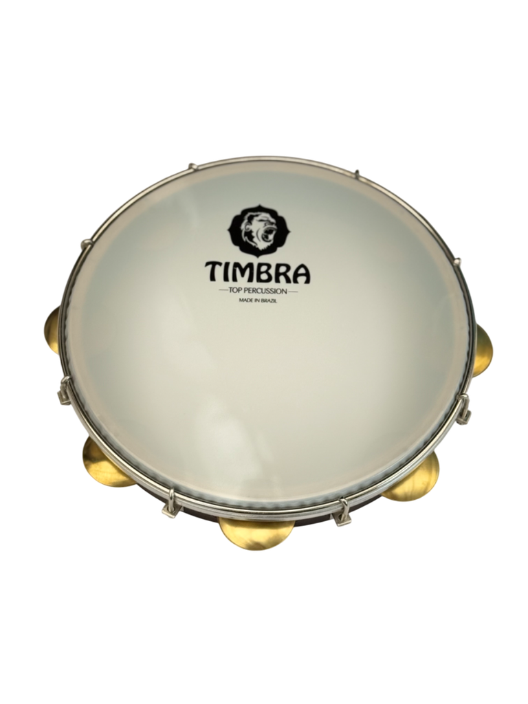 Pandeiro Profesional 11" - Parche Nylon - Chocolate  