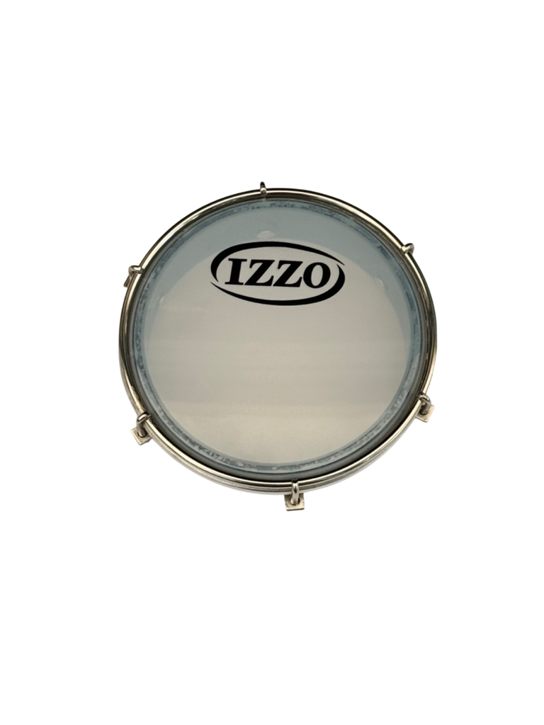 Tamborín 06" x 06 afinadores ABS Negro