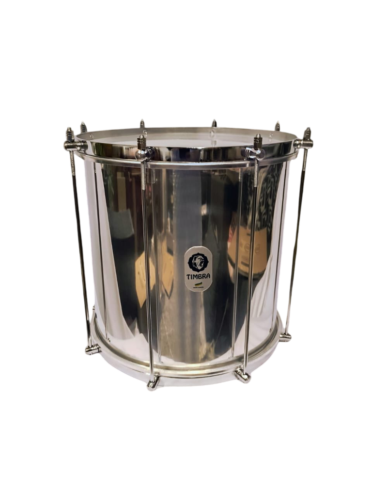 Repique 12" x 30cm / 8 Afinadores - Aluminio Brillante