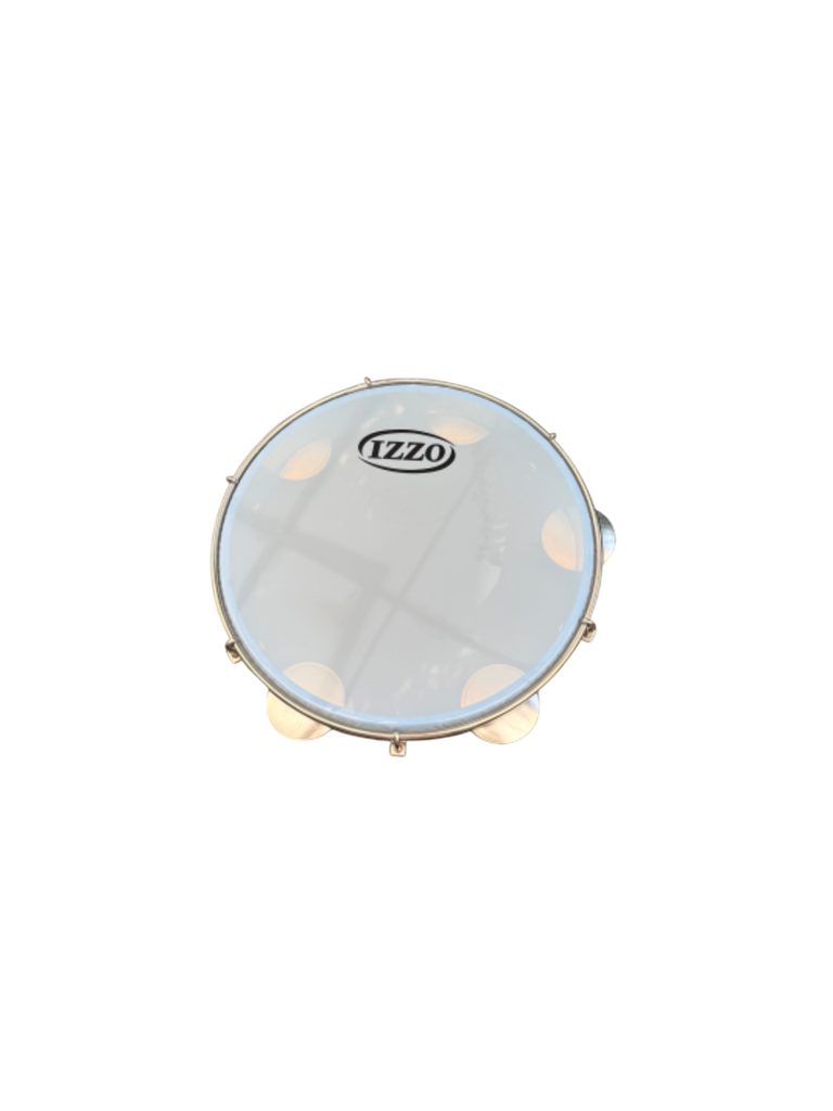 Pandeiro 10"- ABS Azul - Parche Nylon blanco 