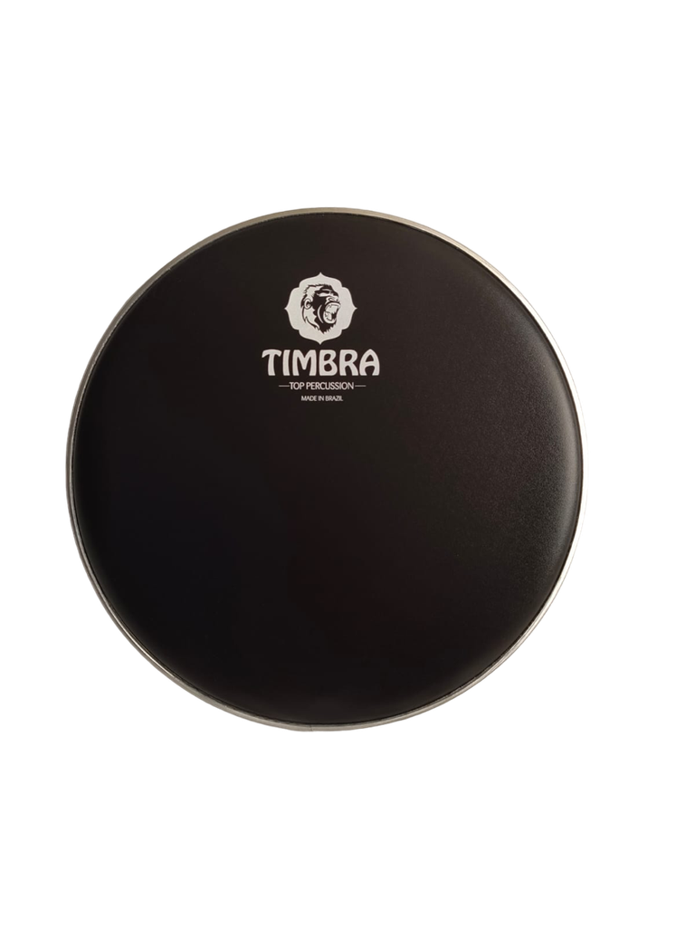 Parche 12" Napa Cuerina Negro - Timbra Top Percussion 
