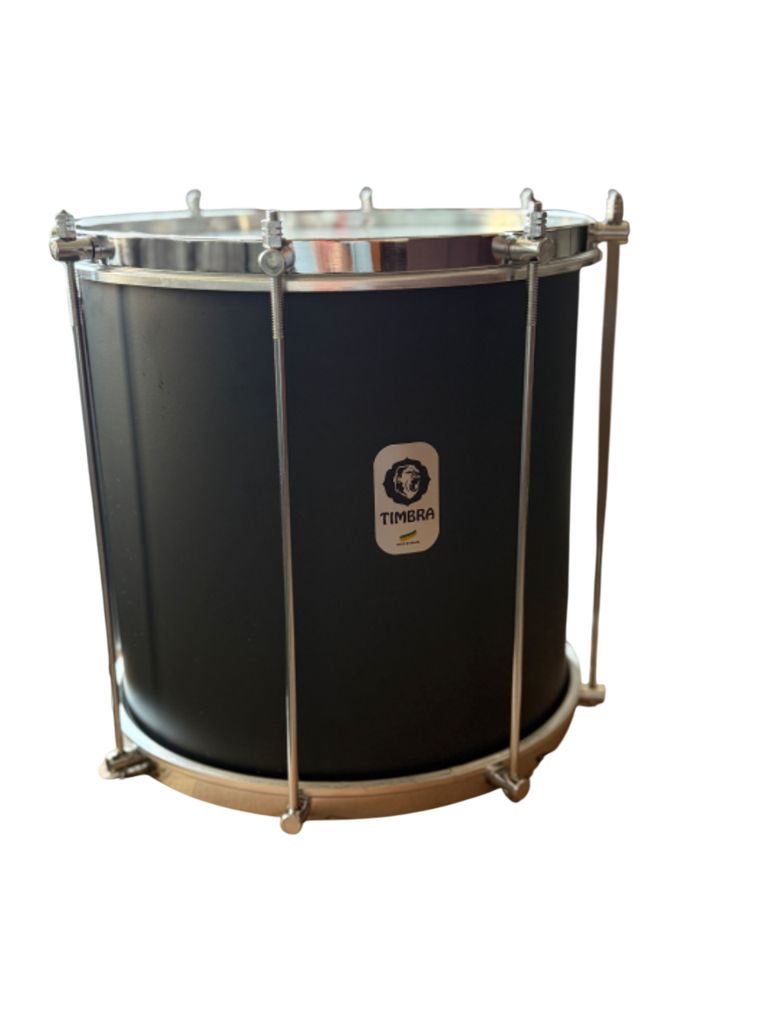 Repique 12" x 30cm / 8 Afinadores - Matte Black - Timbra Top Percussion