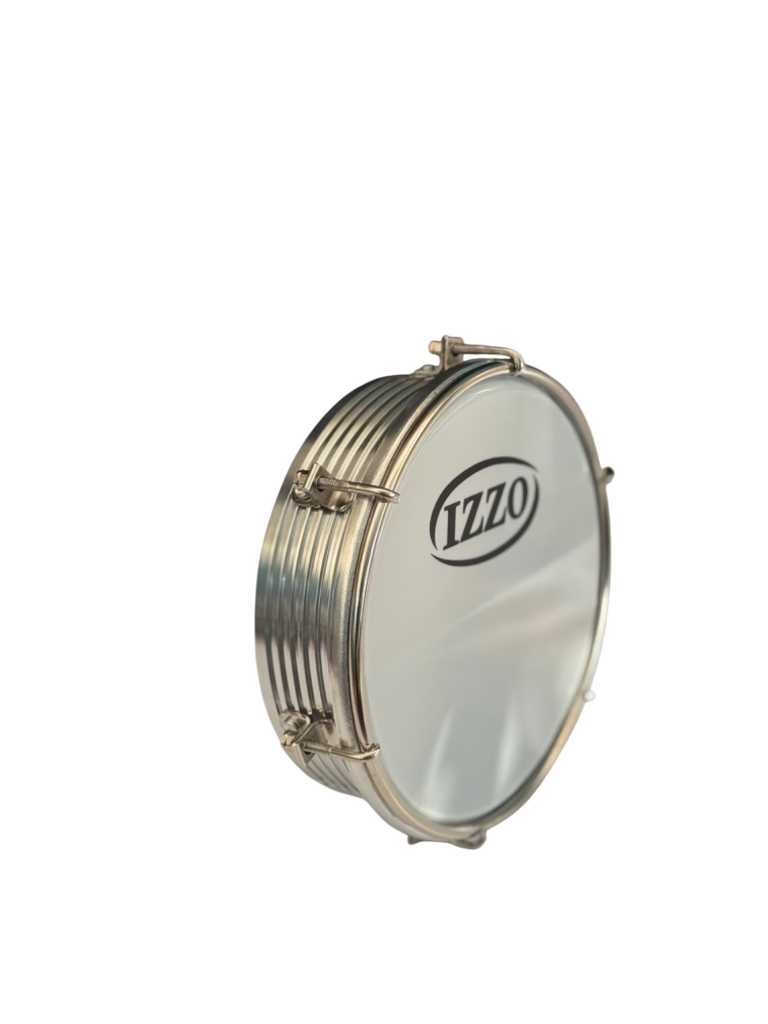 Tamborín 06" Aluminio x 6 Afinadores - IZZO Instrumentos musicais