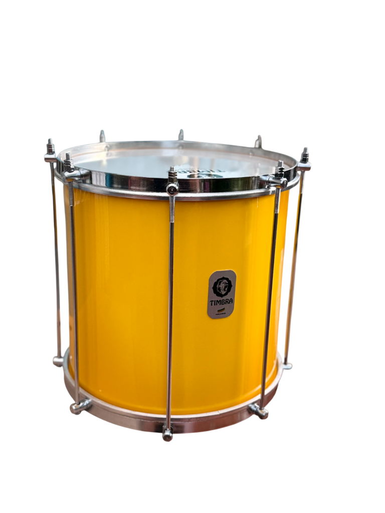 Repique 12" x 30cm / 8 Afinadores - Amarillo - Timbra Top Percussion 
