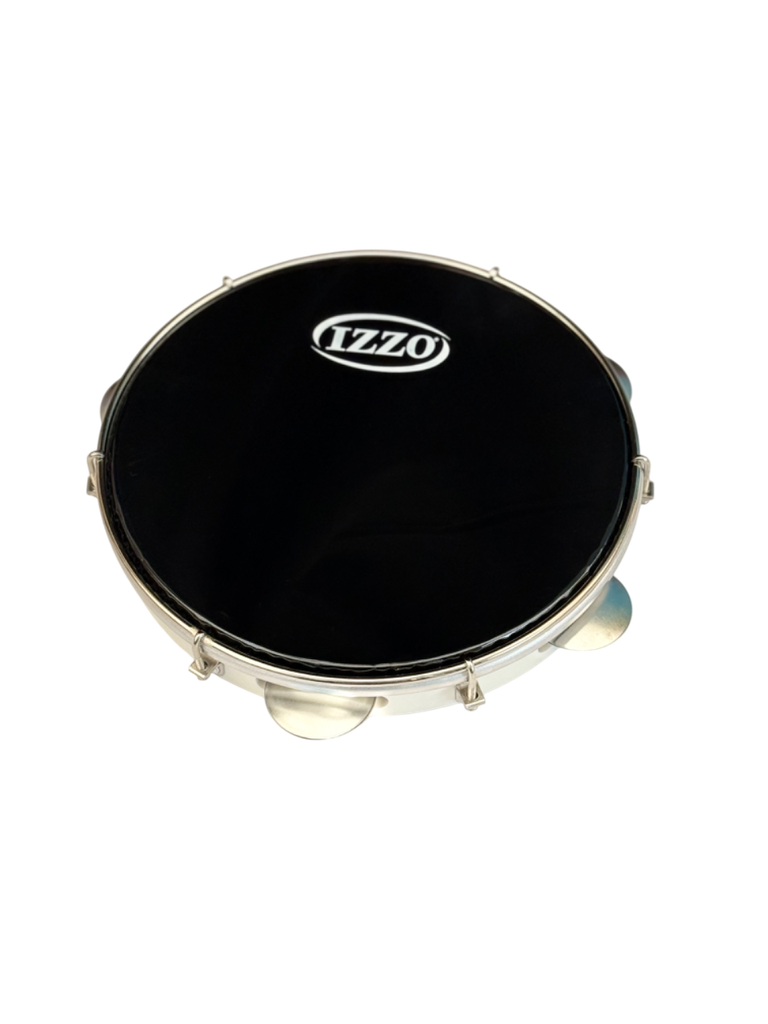 Pandeiro 10" ABS Blanco - Parche Negro 