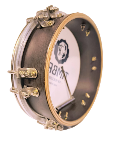 [Tamborín Timbra] Tamborín 06" - 12 Afinadores - Chocolate - Timbra Top Percussion