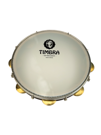 Pandeiro Profesional 11" - Parche Nylon - Chocolate  