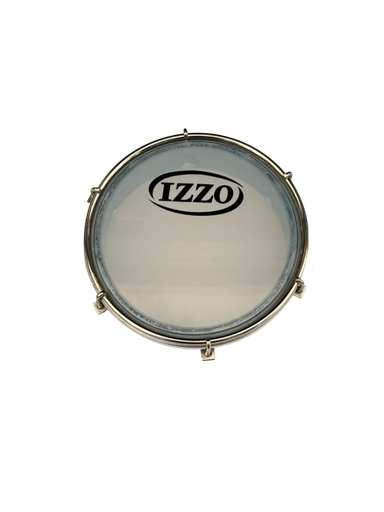 Tamborín 06" x 06 afinadores ABS Negro